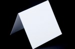 Card blank square 260 x 130mm