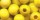 Round wooden beads - yellow