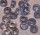 Metal Beads - Squat Spool Silver