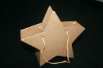 Paper Mache Bag Large Star - 1pc