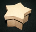Paper Mache Box Small Star 1pce