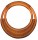Rattan Round Double Weave Bag Handle - Mid Brown
