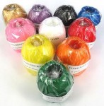 Raffia synthetic Multi 50gram 10 balls